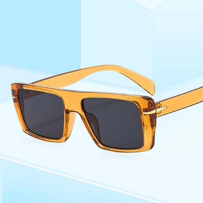 Square retro simple light luxury Sunglasses