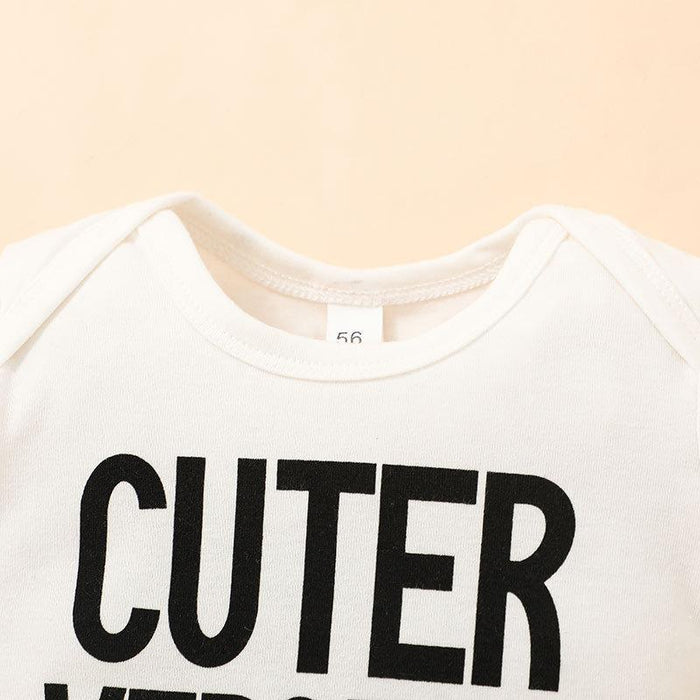 Infant Summer Short Sleeved Romper