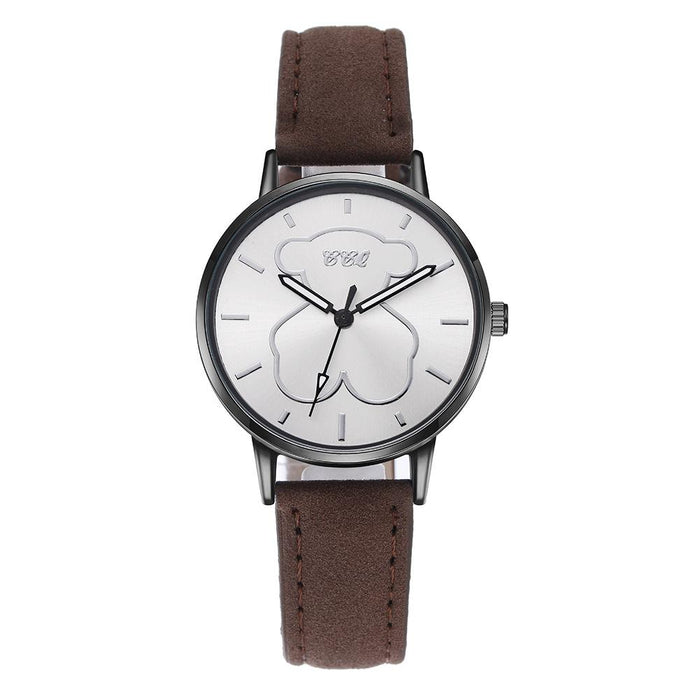 Fashion Women Wristwatch Leather Band Quartz Casual Clock LLZ22205