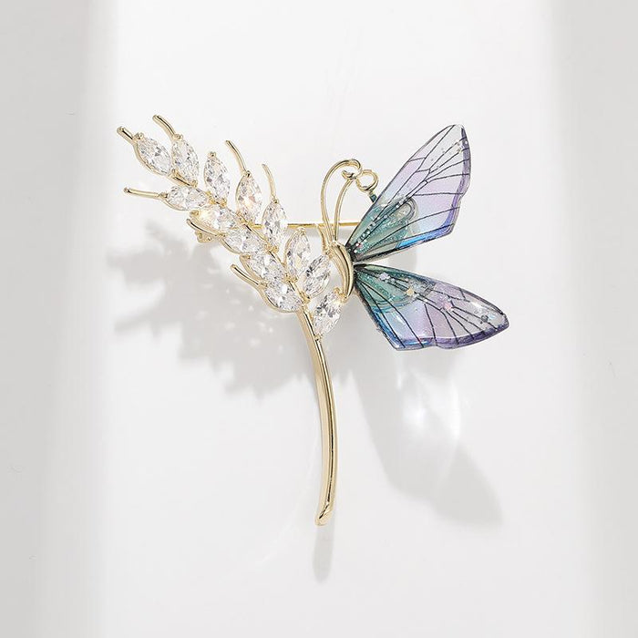 Transparent Wings Dragonfly Brooch Clothing Accessories Butterfly Corsage Bee Pin