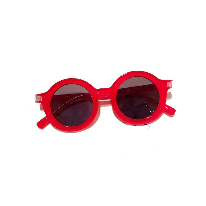 Children's retro fashion mirror UV400 Sunglasses