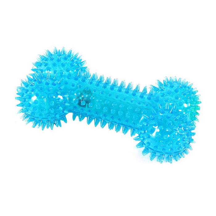 Pet Dog Toys Chewing Rubber Toys Fun Biting Bone Shapes