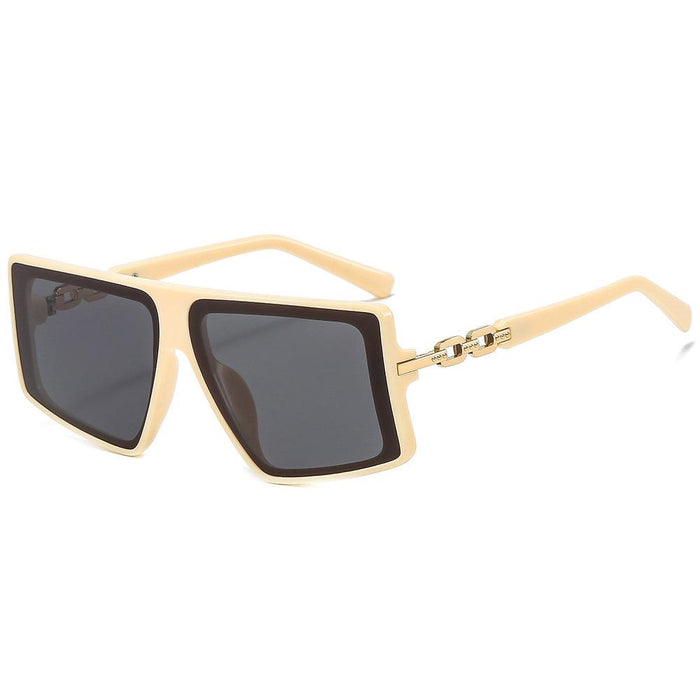 Metal irregular Sunglasses