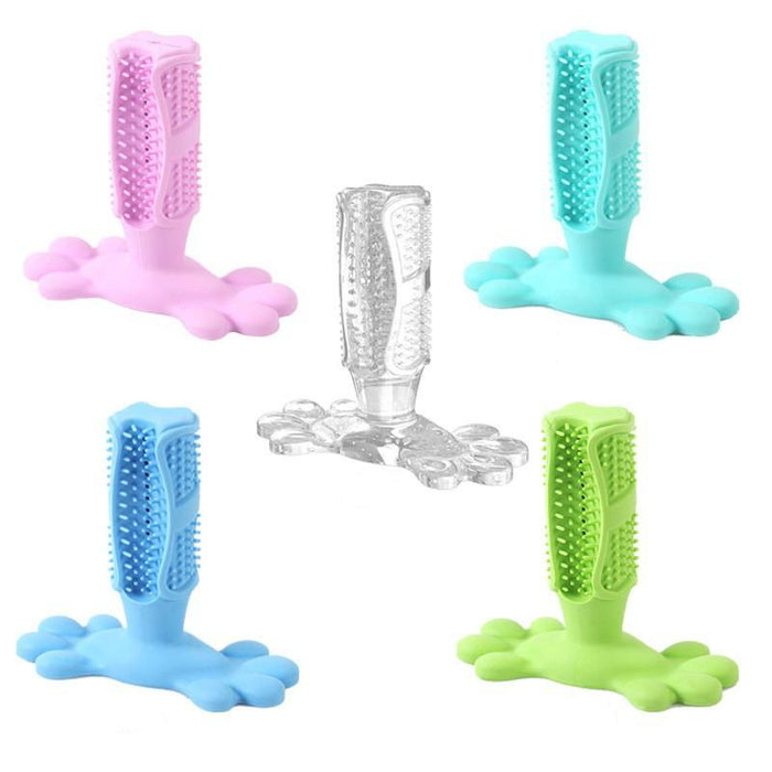 Brand New Rubber Hole Dog Toy Dog Toothbrush Toy Dog Accessories