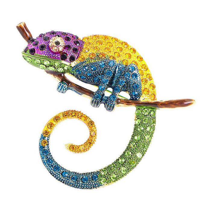 Color Chameleon Brooch Fashion Personalized Pin