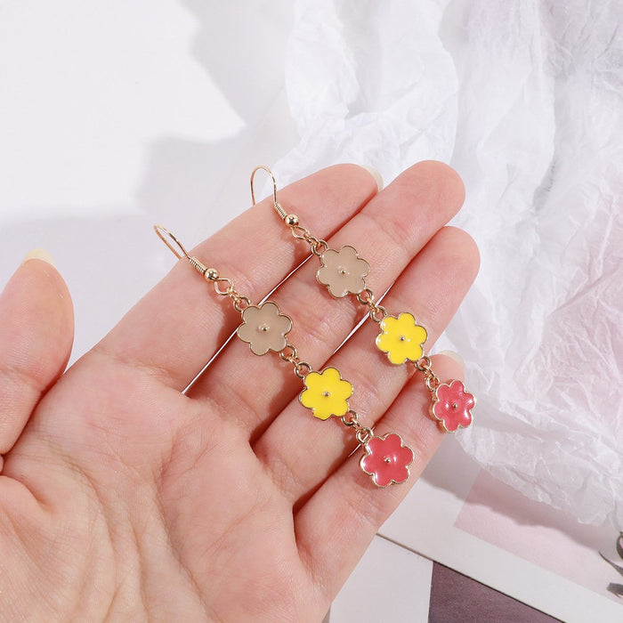 New Natural Style Flower Women's Earrings