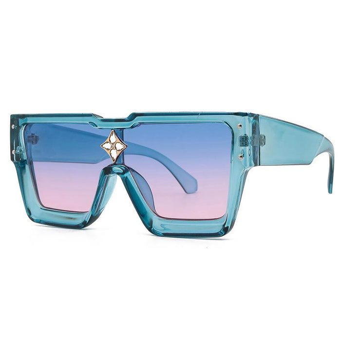 Sunglasses men's and women's Square Rhinestone Sunglasses
