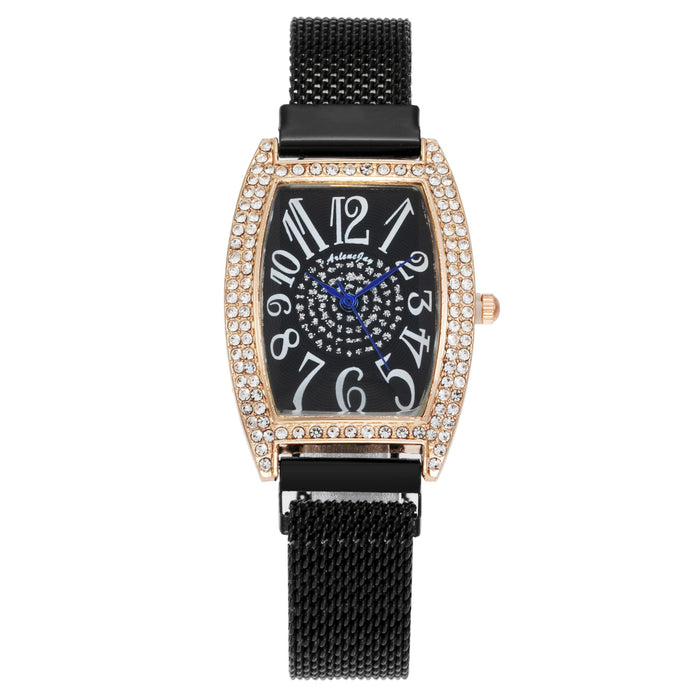 New Stainless Steel Women Wristwatch Quartz Fashion Casual Clock LLZ20027