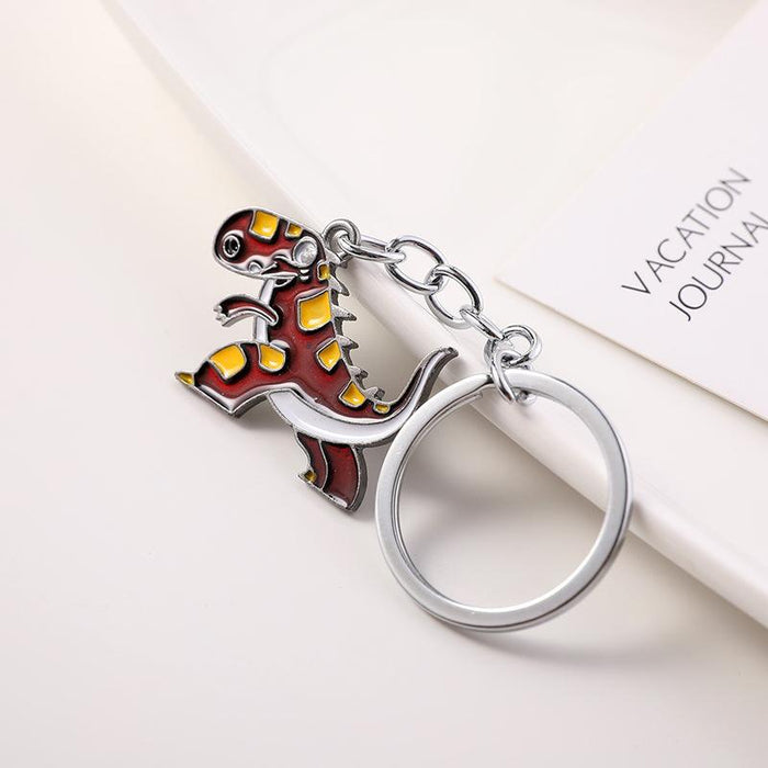 Creative Exquisite Cartoon Dinosaur Keychain