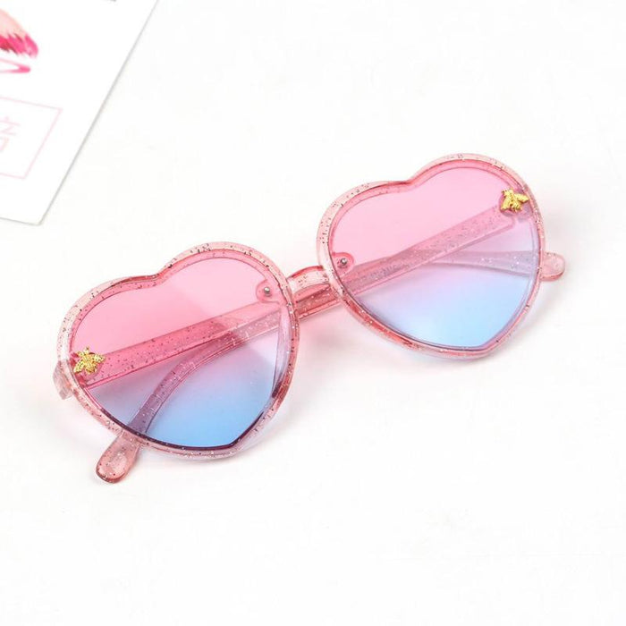 Children's Sunglasses light gradient lens jelly frame