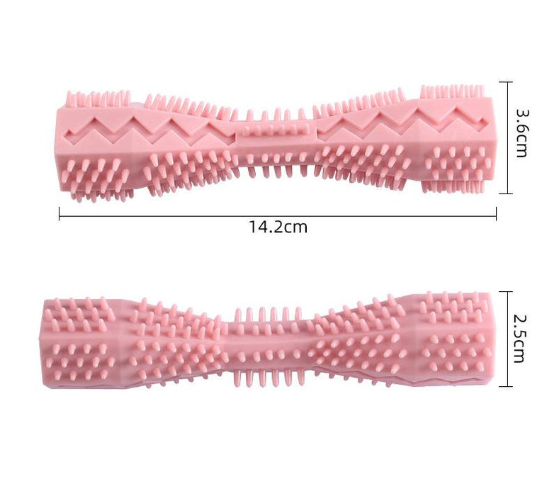 Pet dog toy dog tooth cleaning toy pet missed food
