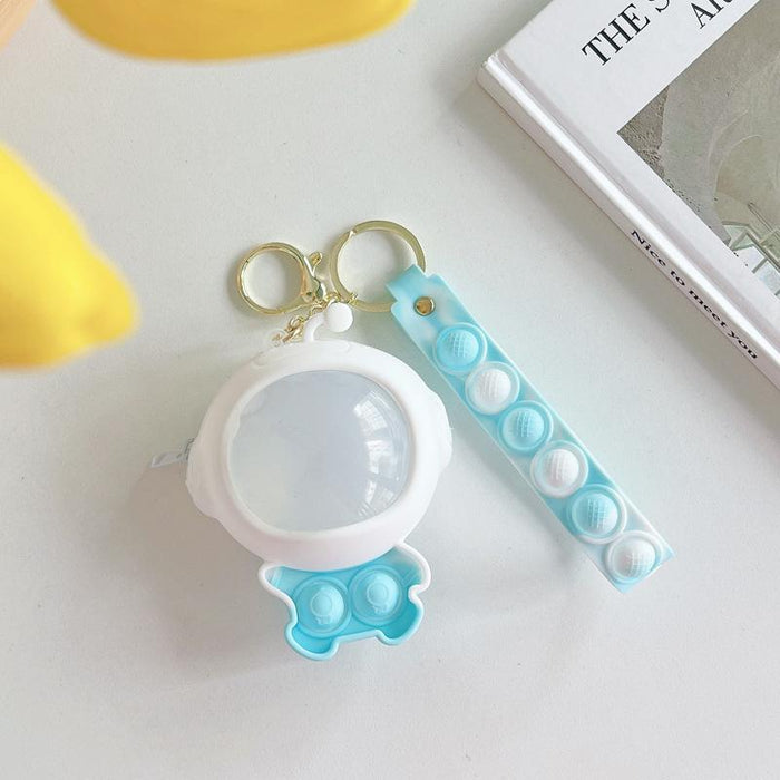 Astronaut Bag Ornament Decompression Toy Silicone