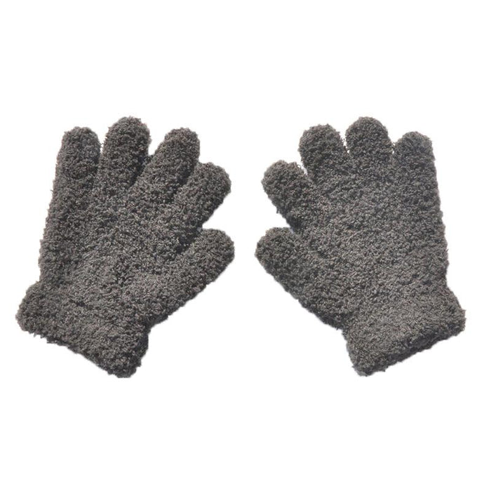 Warm Plush Thick Warm Baby Gloves