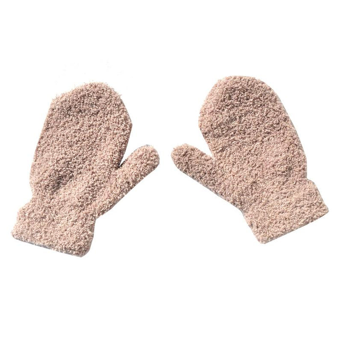 Warm Plush Thick Warm Baby Gloves