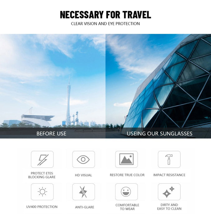 Gradient color black large frame sunglasses