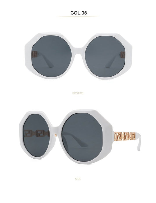 Large frame square Sunglasses female Sunglasses