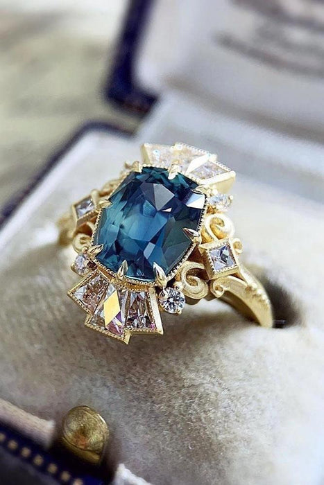 Multi Style New Hot Selling Inlaid Zircon Ring Women's Jewelry