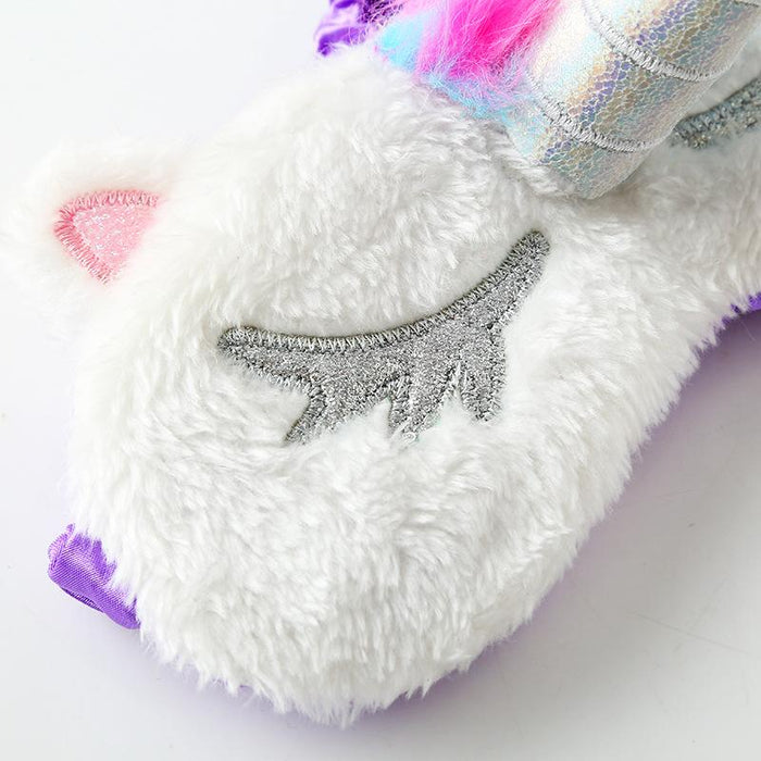 Cute Three-dimensional Cartoon Plush Sleep Shading Eye Mask