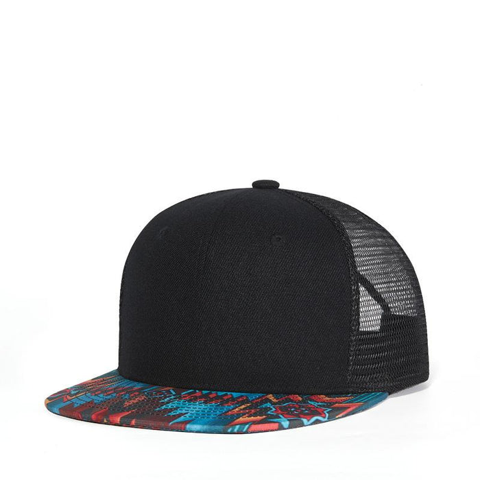 Fashion Printed Breathable Mesh Baseball Cap