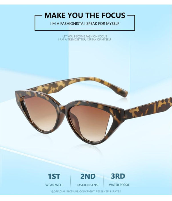 Small frame cat's Eye Sunglasses