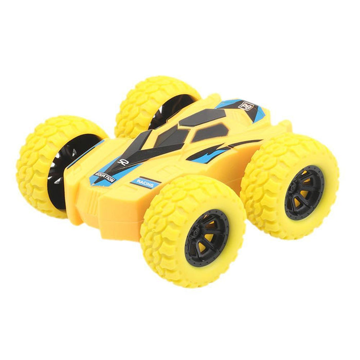 Funny children's toy car double-sided inertial safety anti-collision