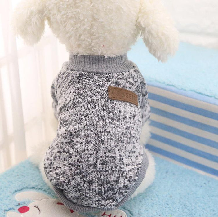 Puppy Clothes Soft Pet Dog Sweaters Dog Winter Chihuahua Clothes