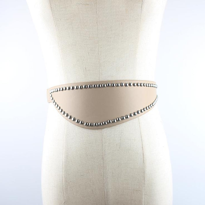 Ladies Fashion Trend Decorative Wide Belt