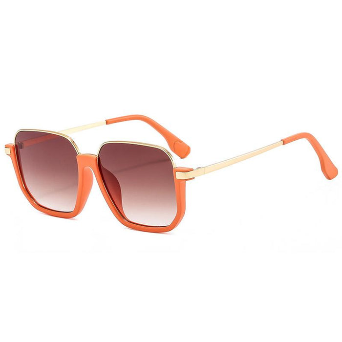 Box sun retro avant-garde Sunglasses