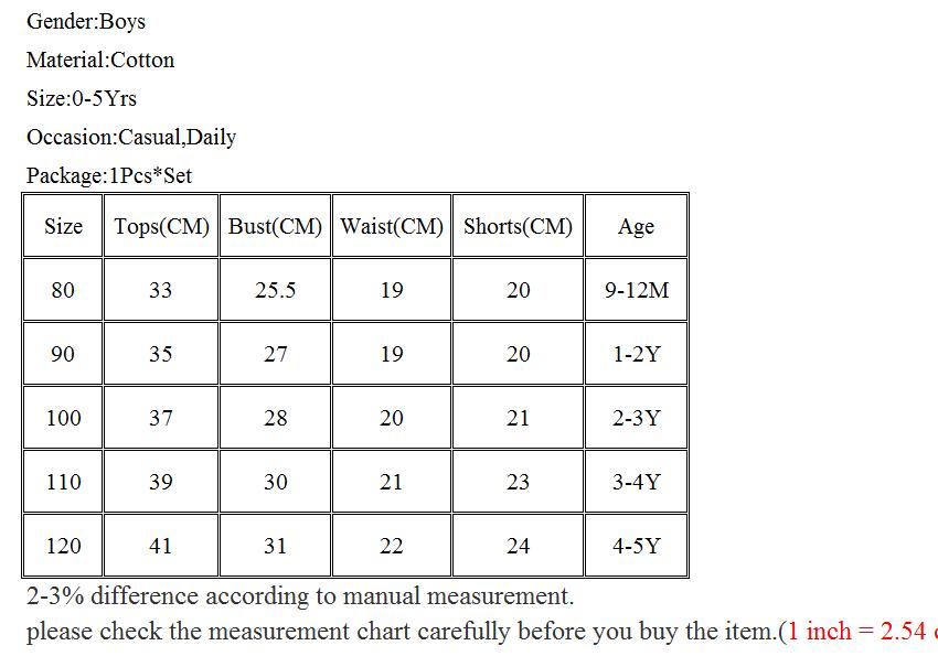 0-5Yrs Children Boys Clothing Soft Short Sleeve T-Shirts Tops Shorts 2Pcss Summer Kids Boys Clothes Suits