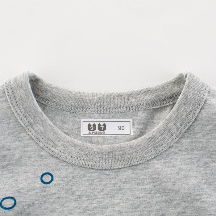 Boys' short sleeved crew neck