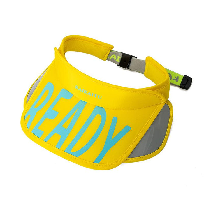 Summer RAEDY Letter Print Children's Wide Brim Empty Top Hat