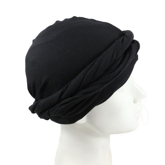 Men's Towel Turban Stretch Cap