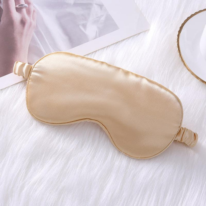 Faux Silk Double-sided Mulberry Silk Shading Eye Mask Eyeshades