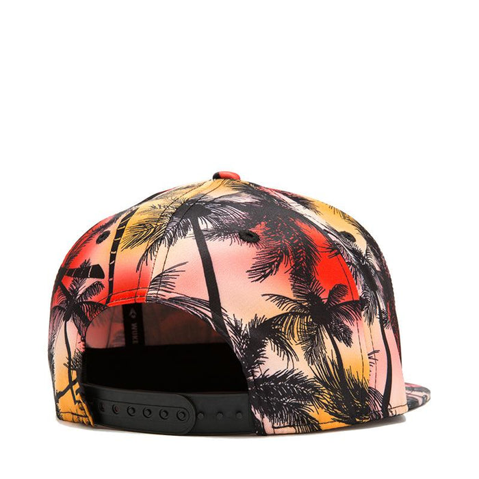 New Summer Print Flat Brim Baseball Cap