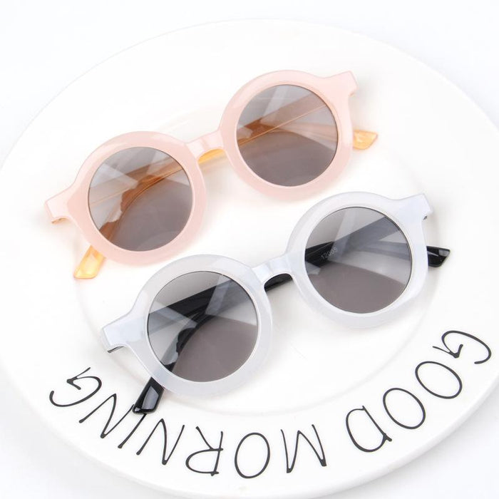 Children's round frame sunglasses and RETRO SUNGLASSES