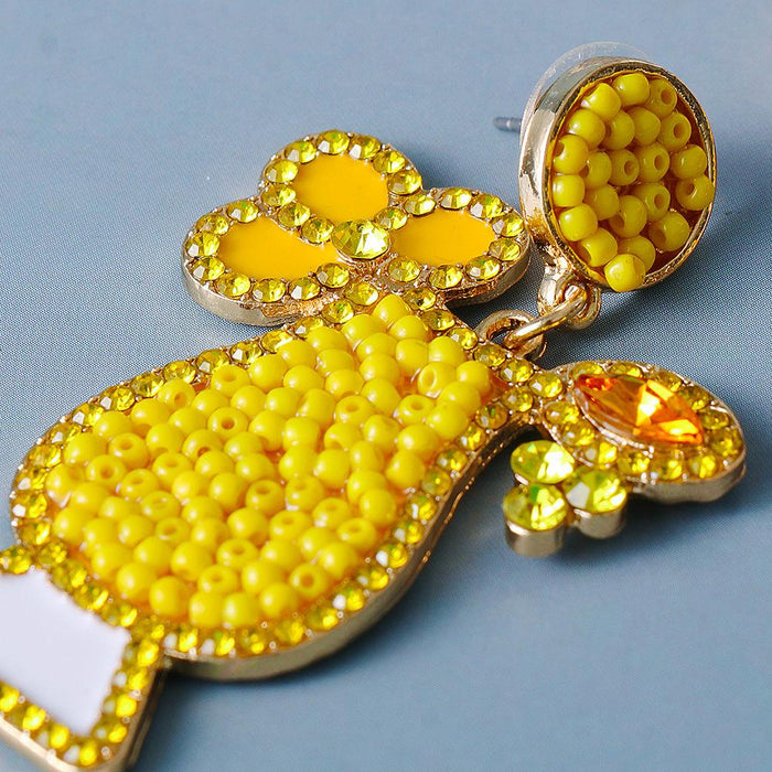 New Women's Simple Creative Fashion Beverage Cup Earrings