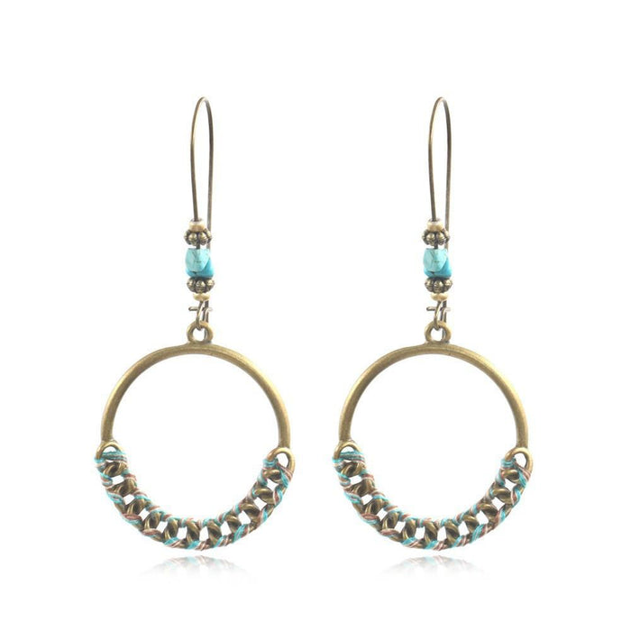 Bohemian Fashion Alloy Hippie Earrings Jewelry