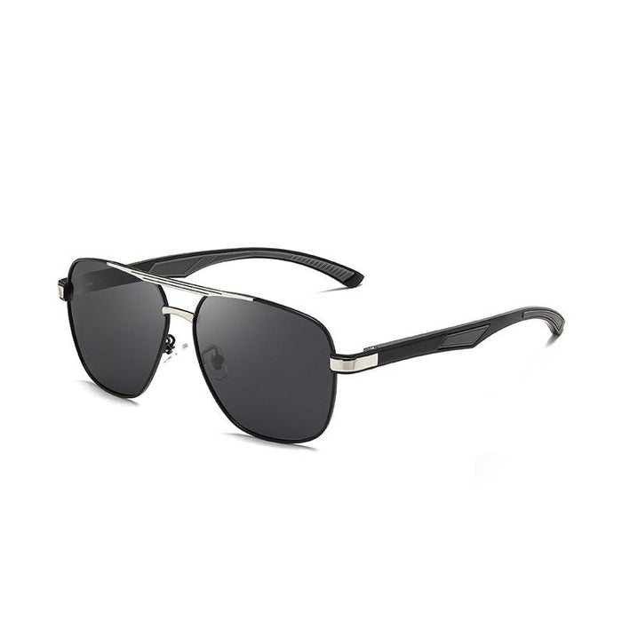Fashion dual-purpose night vision goggles aluminum magnesium polarized sunglasses