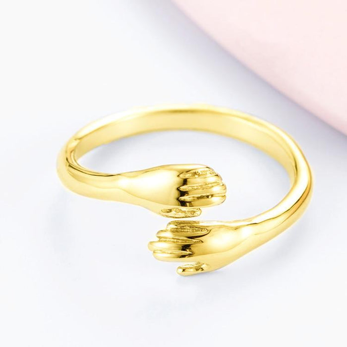 Open adjustable ring