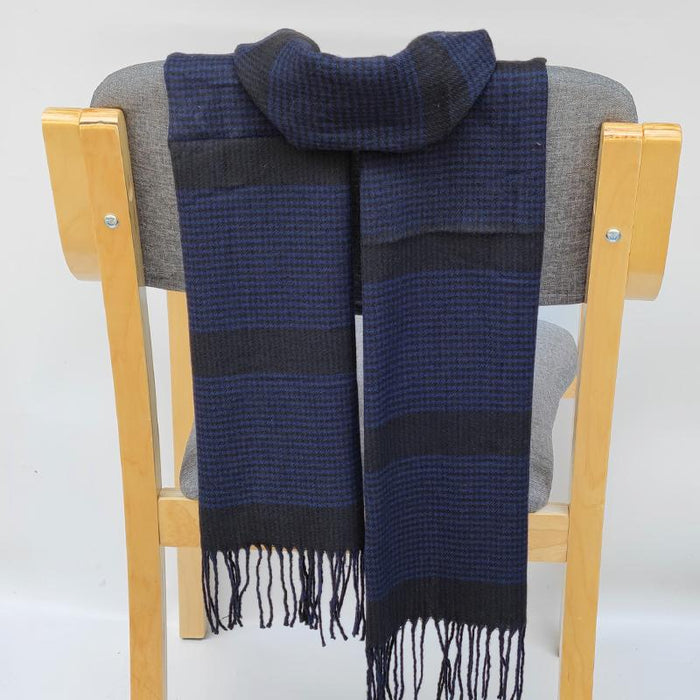 Classic Lattice Soft Scarf Cashmere Plaid Scarves