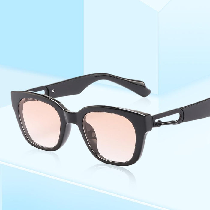 Retro box sunscreen Sunglasses