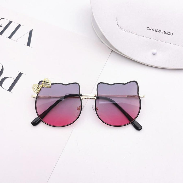 Children's sunglasses metal sunglasses