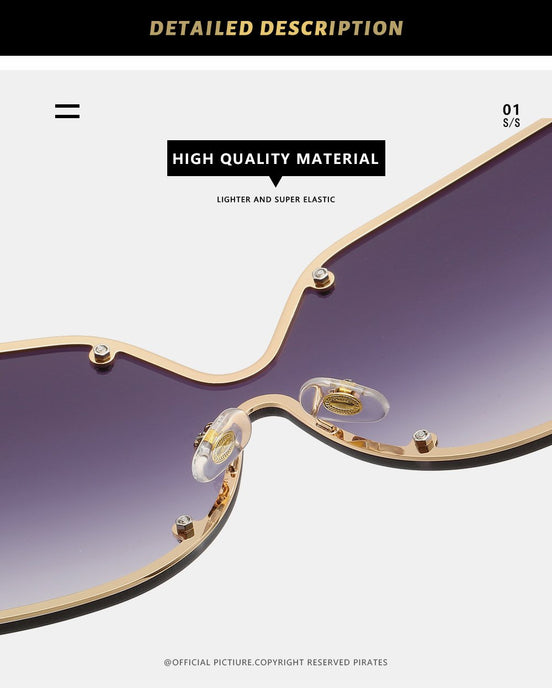 Gradient cat's Eye Sunglasses Retro