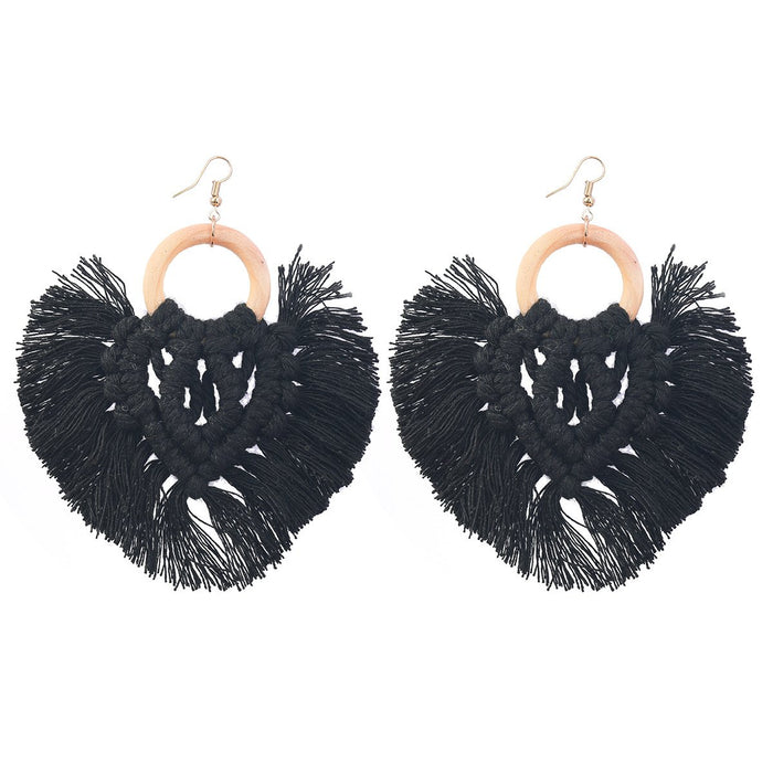 Women's Bohemian Handmade Tassel Earrings