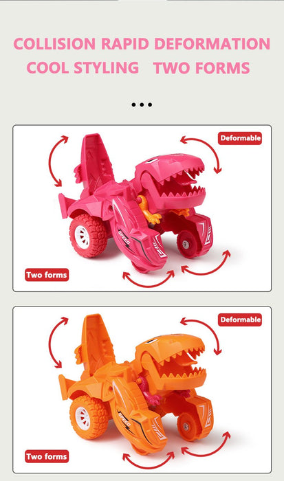 New Transforming Dinosaur Car Transforming Car Toy Coasting