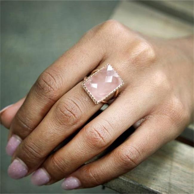 Pink Zircon Ring