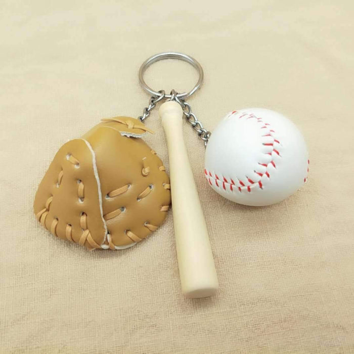 Creative Baseball Key Chain Souvenir Backpack Pendant