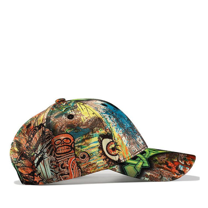 New Outdoor Sun Hat Personality Graffiti Baseball Cap