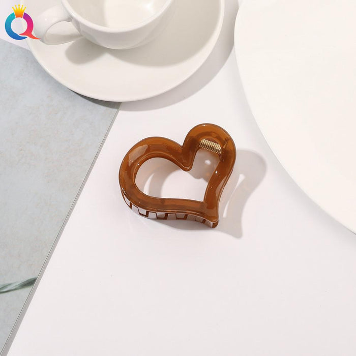 Vintage Hair Accessory Plastic Grab Clip