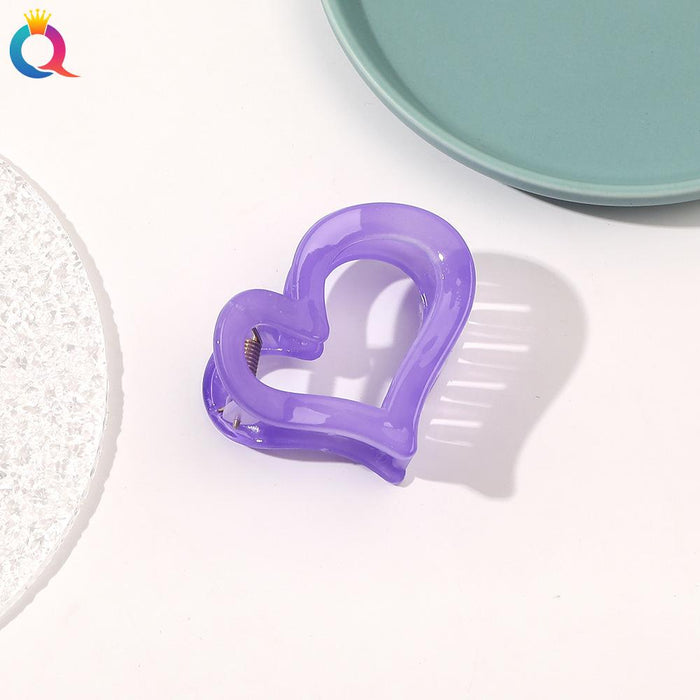 Vintage Hair Accessory Plastic Grab Clip